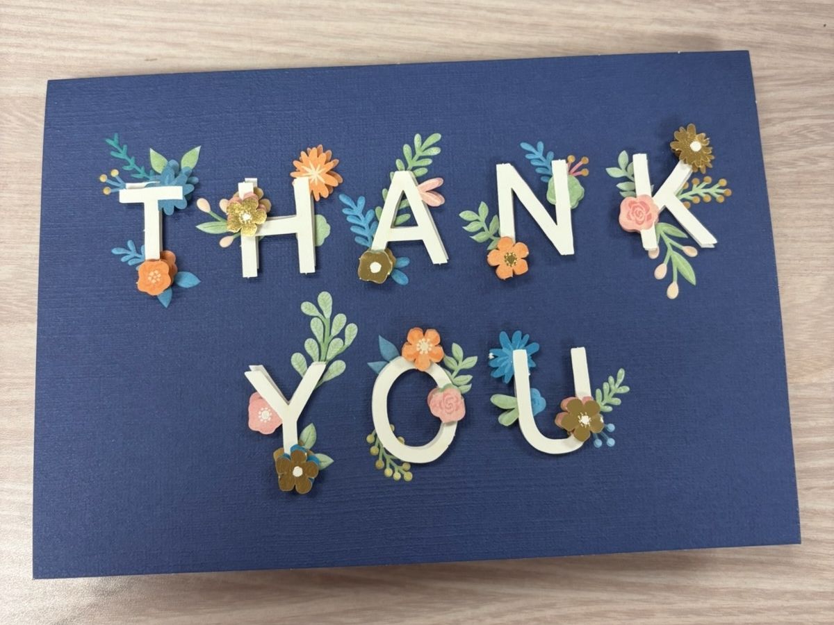 Thank you card